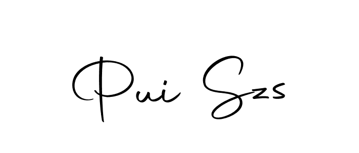 Use a signature maker to create a handwritten signature online. With this signature software, you can design (Autography-DOLnW) your own signature for name Pui Szs. Pui Szs signature style 10 images and pictures png