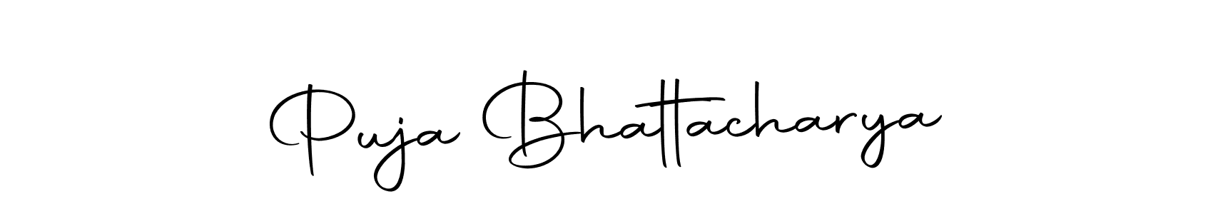 Autography-DOLnW is a professional signature style that is perfect for those who want to add a touch of class to their signature. It is also a great choice for those who want to make their signature more unique. Get Puja Bhattacharya name to fancy signature for free. Puja Bhattacharya signature style 10 images and pictures png