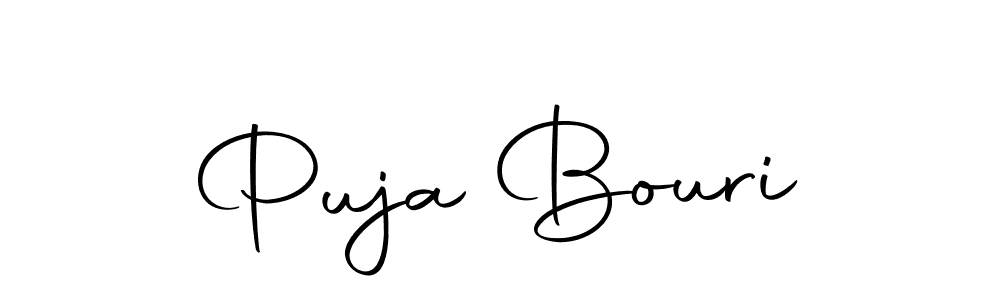 Also we have Puja Bouri name is the best signature style. Create professional handwritten signature collection using Autography-DOLnW autograph style. Puja Bouri signature style 10 images and pictures png