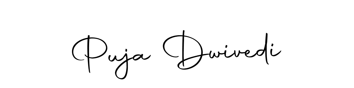 Make a beautiful signature design for name Puja Dwivedi. Use this online signature maker to create a handwritten signature for free. Puja Dwivedi signature style 10 images and pictures png