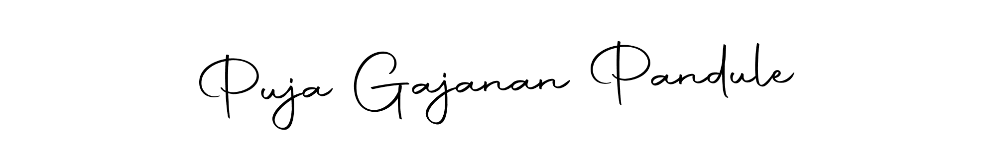 if you are searching for the best signature style for your name Puja Gajanan Pandule. so please give up your signature search. here we have designed multiple signature styles  using Autography-DOLnW. Puja Gajanan Pandule signature style 10 images and pictures png