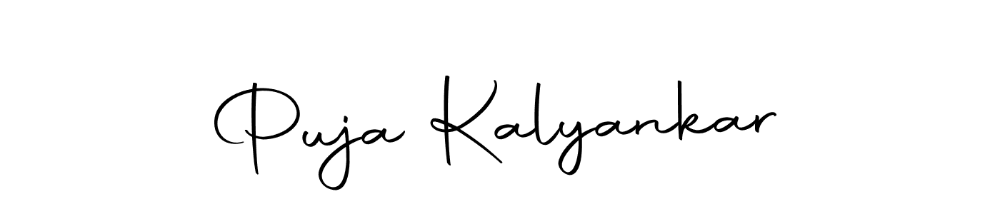 Make a short Puja Kalyankar signature style. Manage your documents anywhere anytime using Autography-DOLnW. Create and add eSignatures, submit forms, share and send files easily. Puja Kalyankar signature style 10 images and pictures png