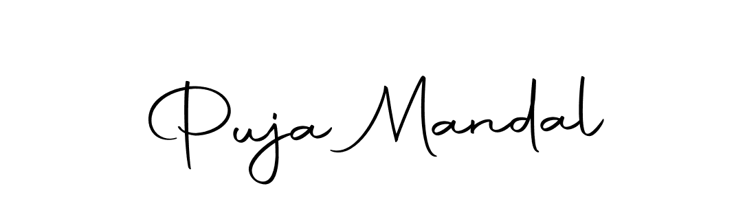 Use a signature maker to create a handwritten signature online. With this signature software, you can design (Autography-DOLnW) your own signature for name Puja Mandal. Puja Mandal signature style 10 images and pictures png