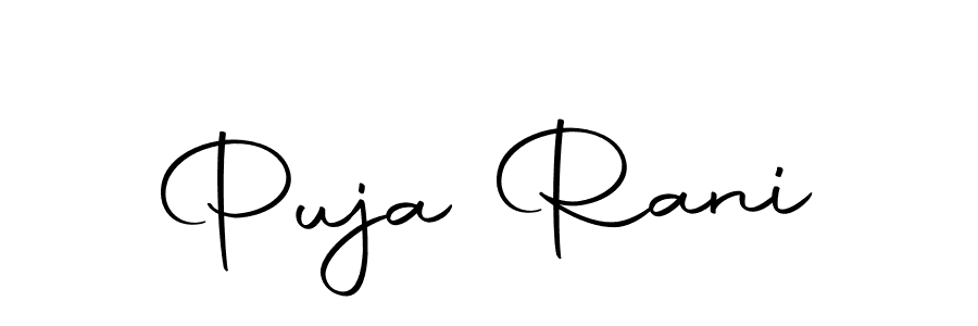 The best way (Autography-DOLnW) to make a short signature is to pick only two or three words in your name. The name Puja Rani include a total of six letters. For converting this name. Puja Rani signature style 10 images and pictures png