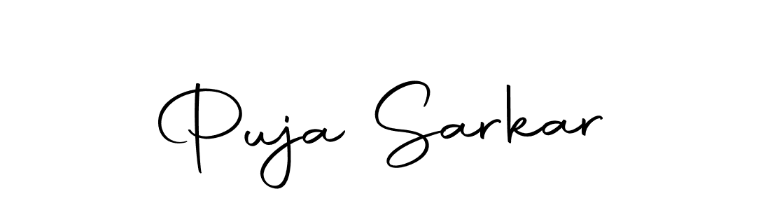 The best way (Autography-DOLnW) to make a short signature is to pick only two or three words in your name. The name Puja Sarkar include a total of six letters. For converting this name. Puja Sarkar signature style 10 images and pictures png