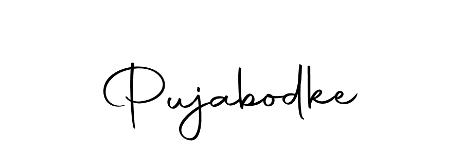 Make a beautiful signature design for name Pujabodke. Use this online signature maker to create a handwritten signature for free. Pujabodke signature style 10 images and pictures png