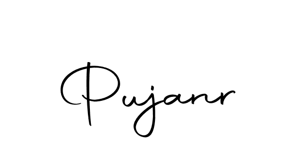 Pujanr stylish signature style. Best Handwritten Sign (Autography-DOLnW) for my name. Handwritten Signature Collection Ideas for my name Pujanr. Pujanr signature style 10 images and pictures png