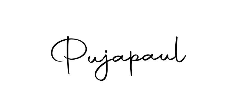 How to make Pujapaul signature? Autography-DOLnW is a professional autograph style. Create handwritten signature for Pujapaul name. Pujapaul signature style 10 images and pictures png