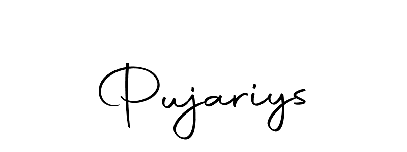 Once you've used our free online signature maker to create your best signature Autography-DOLnW style, it's time to enjoy all of the benefits that Pujariys name signing documents. Pujariys signature style 10 images and pictures png