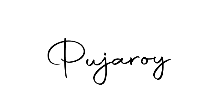 Also we have Pujaroy name is the best signature style. Create professional handwritten signature collection using Autography-DOLnW autograph style. Pujaroy signature style 10 images and pictures png