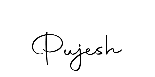 Make a beautiful signature design for name Pujesh. Use this online signature maker to create a handwritten signature for free. Pujesh signature style 10 images and pictures png