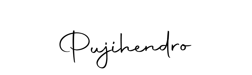 Create a beautiful signature design for name Pujihendro. With this signature (Autography-DOLnW) fonts, you can make a handwritten signature for free. Pujihendro signature style 10 images and pictures png