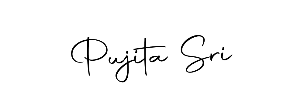 Make a beautiful signature design for name Pujita Sri. With this signature (Autography-DOLnW) style, you can create a handwritten signature for free. Pujita Sri signature style 10 images and pictures png