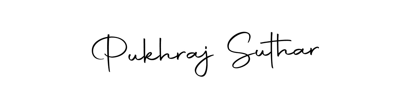 Pukhraj Suthar stylish signature style. Best Handwritten Sign (Autography-DOLnW) for my name. Handwritten Signature Collection Ideas for my name Pukhraj Suthar. Pukhraj Suthar signature style 10 images and pictures png