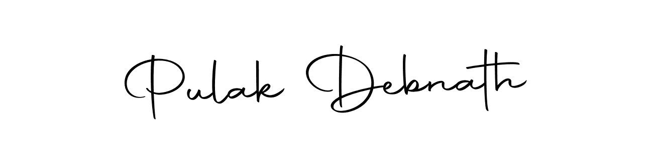 Make a beautiful signature design for name Pulak Debnath. With this signature (Autography-DOLnW) style, you can create a handwritten signature for free. Pulak Debnath signature style 10 images and pictures png