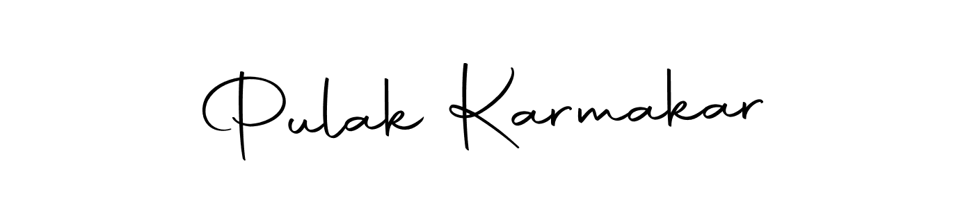 Autography-DOLnW is a professional signature style that is perfect for those who want to add a touch of class to their signature. It is also a great choice for those who want to make their signature more unique. Get Pulak Karmakar name to fancy signature for free. Pulak Karmakar signature style 10 images and pictures png