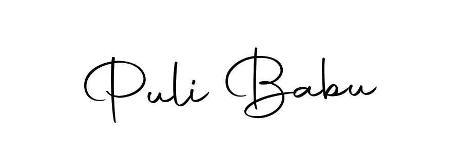 The best way (Autography-DOLnW) to make a short signature is to pick only two or three words in your name. The name Puli Babu include a total of six letters. For converting this name. Puli Babu signature style 10 images and pictures png