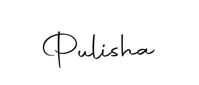 Use a signature maker to create a handwritten signature online. With this signature software, you can design (Autography-DOLnW) your own signature for name Pulisha. Pulisha signature style 10 images and pictures png