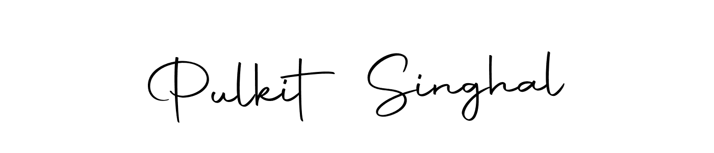 Make a beautiful signature design for name Pulkit Singhal. Use this online signature maker to create a handwritten signature for free. Pulkit Singhal signature style 10 images and pictures png