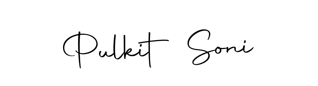 How to make Pulkit Soni signature? Autography-DOLnW is a professional autograph style. Create handwritten signature for Pulkit Soni name. Pulkit Soni signature style 10 images and pictures png