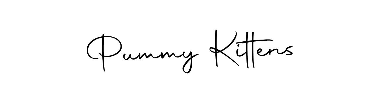 Pummy Kittens stylish signature style. Best Handwritten Sign (Autography-DOLnW) for my name. Handwritten Signature Collection Ideas for my name Pummy Kittens. Pummy Kittens signature style 10 images and pictures png