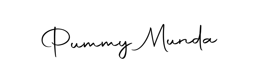 The best way (Autography-DOLnW) to make a short signature is to pick only two or three words in your name. The name Pummy Munda include a total of six letters. For converting this name. Pummy Munda signature style 10 images and pictures png