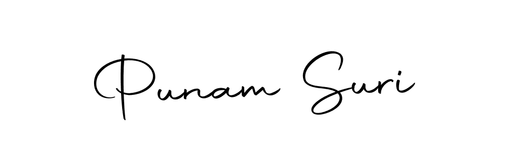 Make a beautiful signature design for name Punam Suri. Use this online signature maker to create a handwritten signature for free. Punam Suri signature style 10 images and pictures png