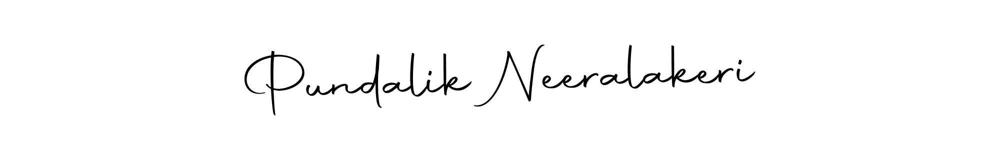 Pundalik Neeralakeri stylish signature style. Best Handwritten Sign (Autography-DOLnW) for my name. Handwritten Signature Collection Ideas for my name Pundalik Neeralakeri. Pundalik Neeralakeri signature style 10 images and pictures png