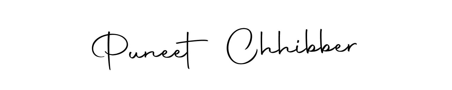 Puneet Chhibber stylish signature style. Best Handwritten Sign (Autography-DOLnW) for my name. Handwritten Signature Collection Ideas for my name Puneet Chhibber. Puneet Chhibber signature style 10 images and pictures png