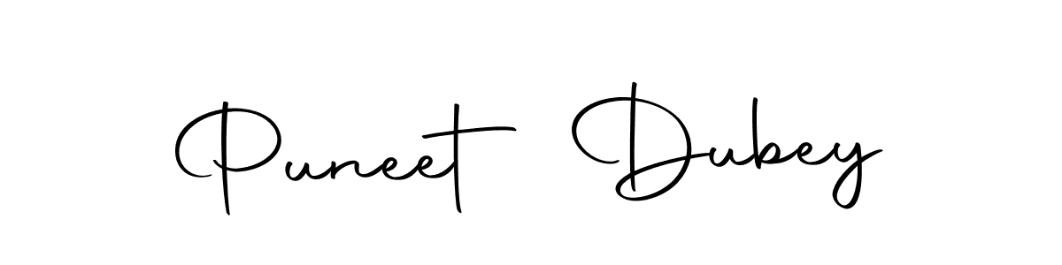 Puneet Dubey stylish signature style. Best Handwritten Sign (Autography-DOLnW) for my name. Handwritten Signature Collection Ideas for my name Puneet Dubey. Puneet Dubey signature style 10 images and pictures png