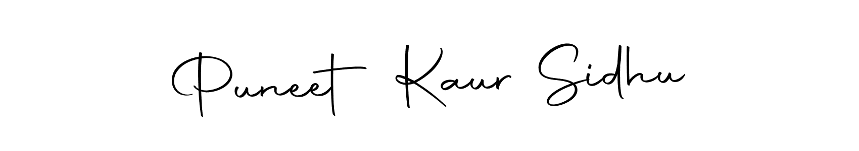 Puneet Kaur Sidhu stylish signature style. Best Handwritten Sign (Autography-DOLnW) for my name. Handwritten Signature Collection Ideas for my name Puneet Kaur Sidhu. Puneet Kaur Sidhu signature style 10 images and pictures png