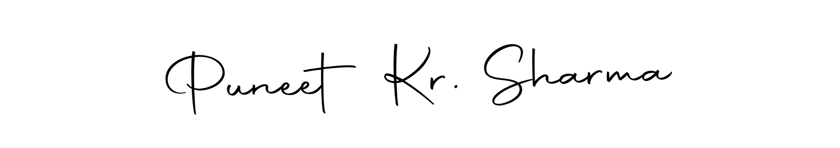 Use a signature maker to create a handwritten signature online. With this signature software, you can design (Autography-DOLnW) your own signature for name Puneet Kr. Sharma. Puneet Kr. Sharma signature style 10 images and pictures png