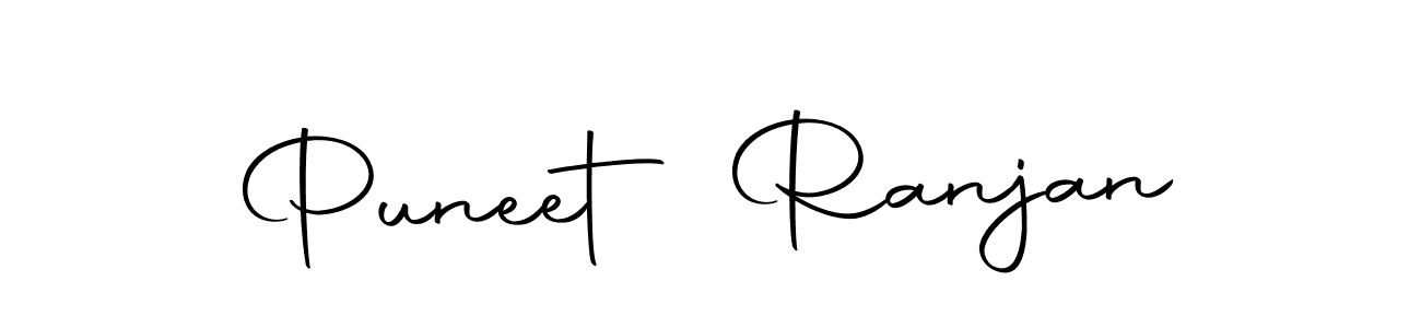 Use a signature maker to create a handwritten signature online. With this signature software, you can design (Autography-DOLnW) your own signature for name Puneet Ranjan. Puneet Ranjan signature style 10 images and pictures png