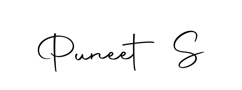 Puneet S stylish signature style. Best Handwritten Sign (Autography-DOLnW) for my name. Handwritten Signature Collection Ideas for my name Puneet S. Puneet S signature style 10 images and pictures png