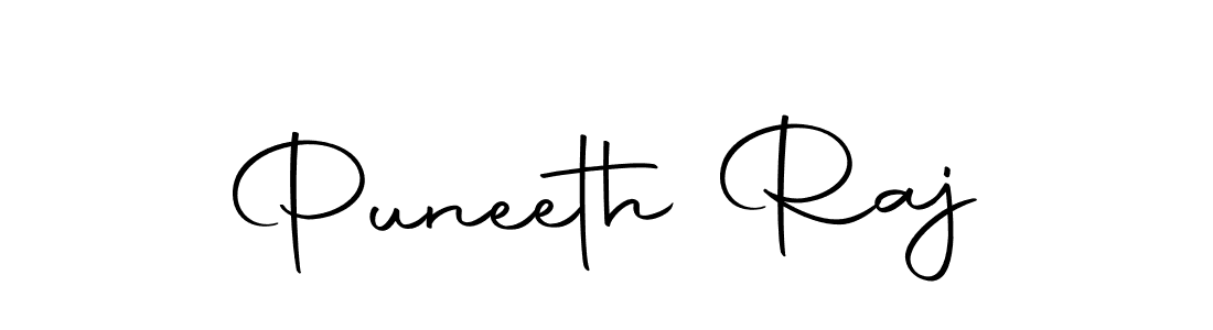 Design your own signature with our free online signature maker. With this signature software, you can create a handwritten (Autography-DOLnW) signature for name Puneeth Raj. Puneeth Raj signature style 10 images and pictures png