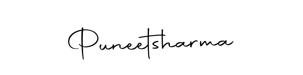 How to make Puneetsharma signature? Autography-DOLnW is a professional autograph style. Create handwritten signature for Puneetsharma name. Puneetsharma signature style 10 images and pictures png