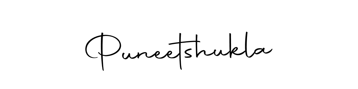 Make a short Puneetshukla signature style. Manage your documents anywhere anytime using Autography-DOLnW. Create and add eSignatures, submit forms, share and send files easily. Puneetshukla signature style 10 images and pictures png