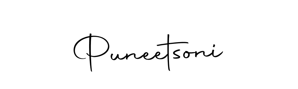 How to make Puneetsoni signature? Autography-DOLnW is a professional autograph style. Create handwritten signature for Puneetsoni name. Puneetsoni signature style 10 images and pictures png