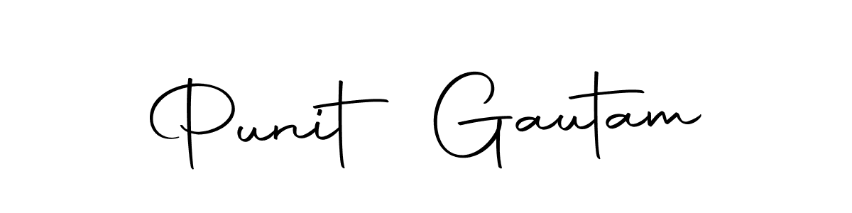 Also we have Punit Gautam name is the best signature style. Create professional handwritten signature collection using Autography-DOLnW autograph style. Punit Gautam signature style 10 images and pictures png