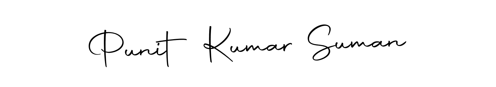 You should practise on your own different ways (Autography-DOLnW) to write your name (Punit Kumar Suman) in signature. don't let someone else do it for you. Punit Kumar Suman signature style 10 images and pictures png