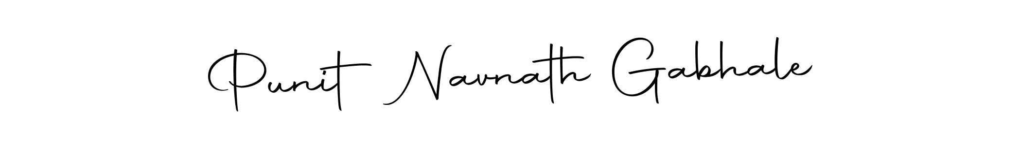 Use a signature maker to create a handwritten signature online. With this signature software, you can design (Autography-DOLnW) your own signature for name Punit Navnath Gabhale. Punit Navnath Gabhale signature style 10 images and pictures png