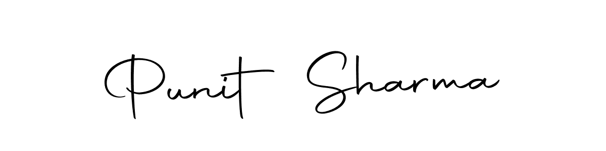 Use a signature maker to create a handwritten signature online. With this signature software, you can design (Autography-DOLnW) your own signature for name Punit Sharma. Punit Sharma signature style 10 images and pictures png