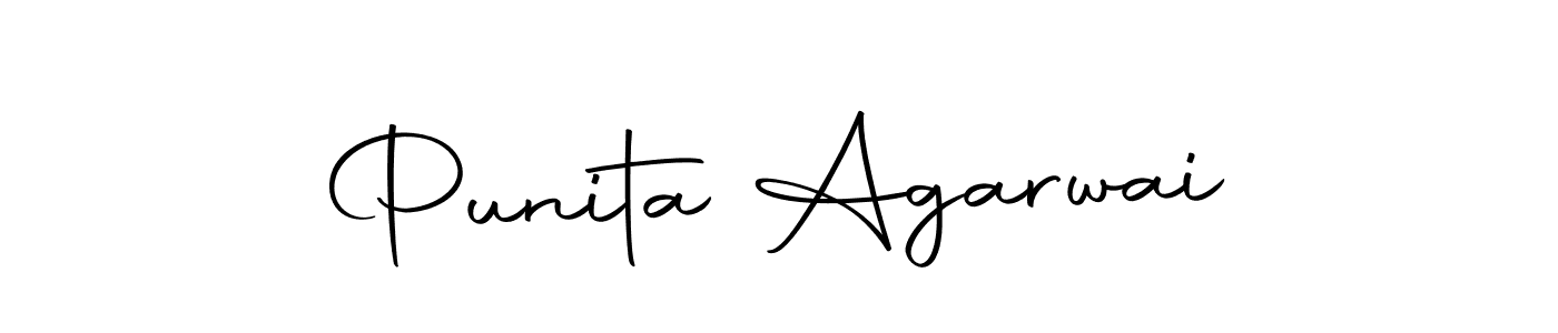 Also we have Punita Agarwai name is the best signature style. Create professional handwritten signature collection using Autography-DOLnW autograph style. Punita Agarwai signature style 10 images and pictures png