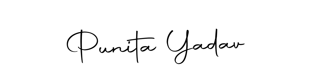if you are searching for the best signature style for your name Punita Yadav. so please give up your signature search. here we have designed multiple signature styles  using Autography-DOLnW. Punita Yadav signature style 10 images and pictures png