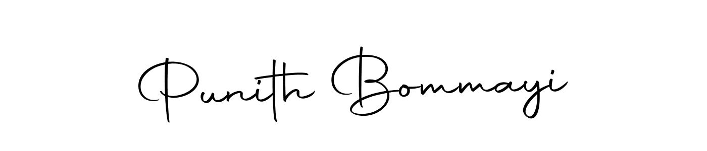 Make a short Punith Bommayi signature style. Manage your documents anywhere anytime using Autography-DOLnW. Create and add eSignatures, submit forms, share and send files easily. Punith Bommayi signature style 10 images and pictures png