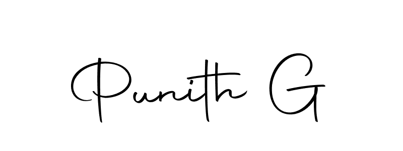 Also we have Punith G name is the best signature style. Create professional handwritten signature collection using Autography-DOLnW autograph style. Punith G signature style 10 images and pictures png