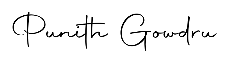 Once you've used our free online signature maker to create your best signature Autography-DOLnW style, it's time to enjoy signing your documents with Punith Gowdru name. Punith Gowdru signature style 10 images and pictures png