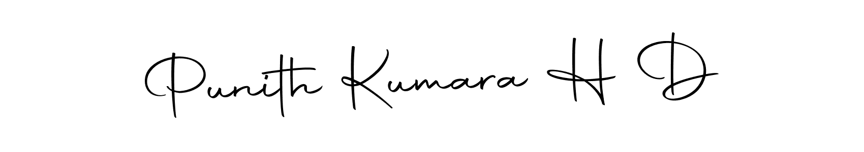 Punith Kumara H D stylish signature style. Best Handwritten Sign (Autography-DOLnW) for my name. Handwritten Signature Collection Ideas for my name Punith Kumara H D. Punith Kumara H D signature style 10 images and pictures png