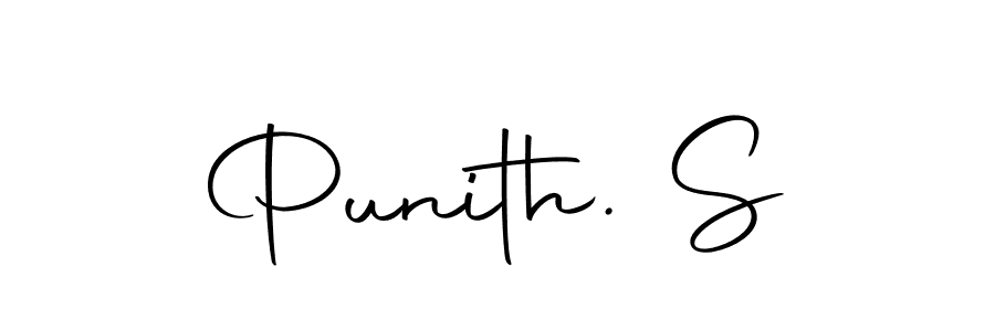 How to make Punith. S signature? Autography-DOLnW is a professional autograph style. Create handwritten signature for Punith. S name. Punith. S signature style 10 images and pictures png