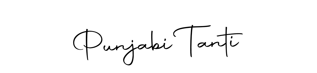 Design your own signature with our free online signature maker. With this signature software, you can create a handwritten (Autography-DOLnW) signature for name Punjabi Tanti. Punjabi Tanti signature style 10 images and pictures png